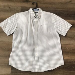 Arrow Gray Short Sleeve Button Down
